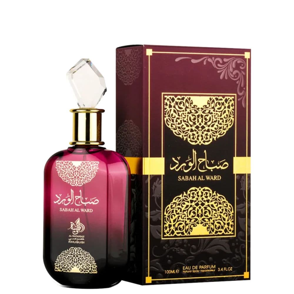 PERFUME AL WATANIAH SABAH AL WARD FEMININO EDP 100ML ARABE
