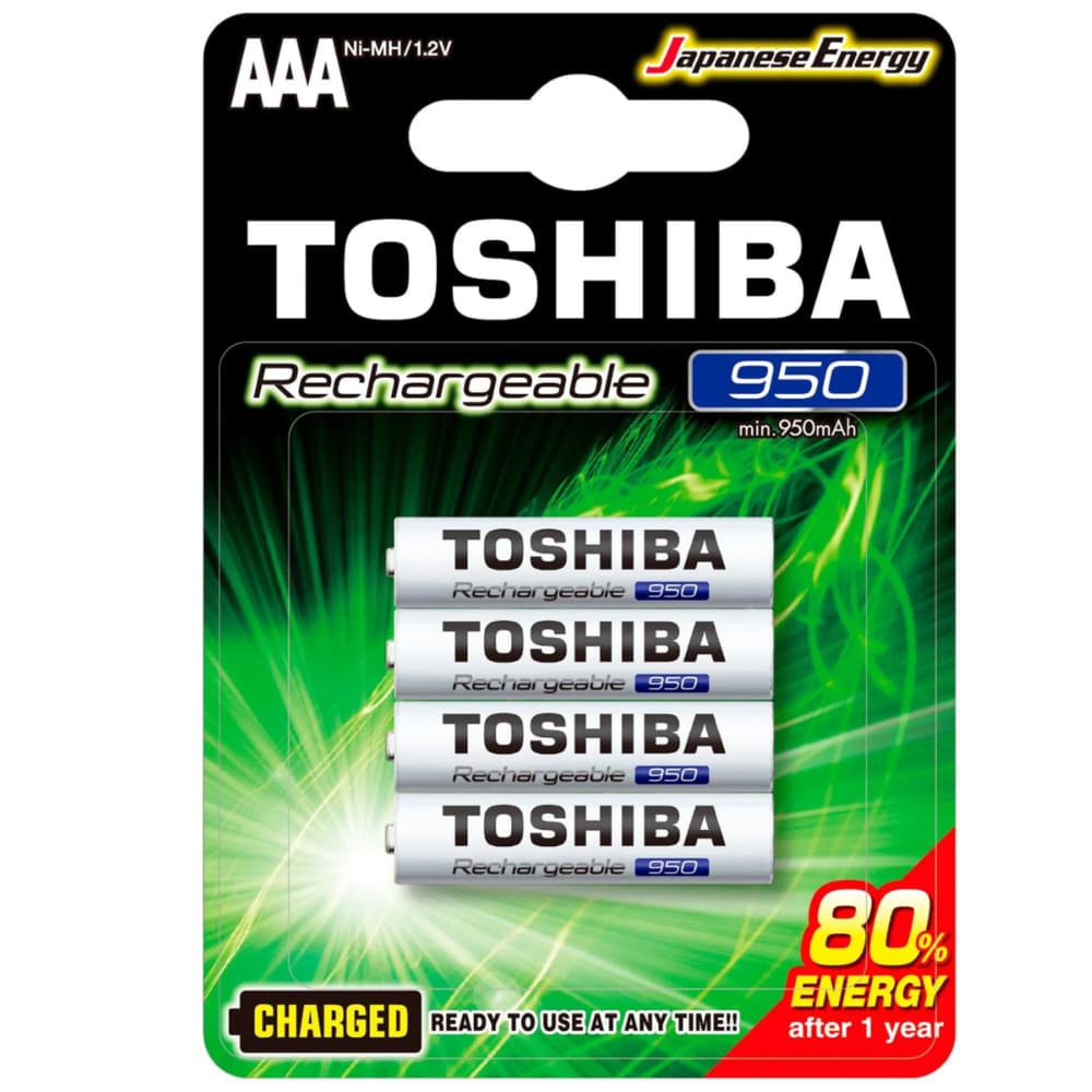 Pilha Aa Toshiba Lr03gcp 4 Unidades