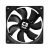 Cooler 12×12 F7-100 Preto Storm 12cm LED C3 Tech